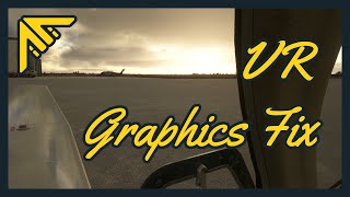 Unveiling the Fix Resolving Graphical Glitches using my Quest 2 VR for Microsoft Flight Simulator [upl. by Cherey]