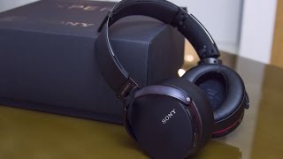 Słuchawki bluetooth Sony MDRXB950BT  recenzja Krótka Mobzilla odc 16 [upl. by Neron]