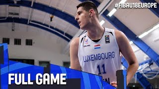 Albania v Luxembourg  Full Game  FIBA U18 European Championship 2017  DIV B [upl. by Norabal]