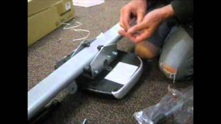 Stamina InMotion Rower Model 350123 Unboxing amp Assembly [upl. by Nilhsa]