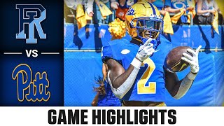 Rhode Island vs Pittsburgh  ACC Football Highlights 2022 [upl. by Walls326]