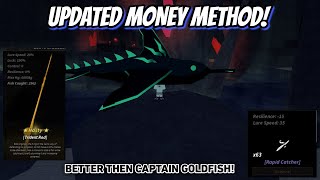 The NEW FASTEST Way to get money 250k an hour ROBLOX FISCH [upl. by Releehw129]