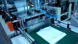 Disposable glove making machine double line PMC Machinery Co [upl. by Cati631]