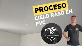 Guia de Cielo Raso en PVC l La Mejor Opción para Tu Hogar en 2025 l Proceso l JQconstrucciones [upl. by Anippesuig]