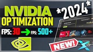 NVIDIA OPTIMIZATION GUIDE 2024 [upl. by Hedi]