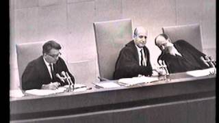 A Living Record The Eichmann Trial and its Influence Part One [upl. by Aehcim]