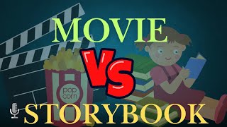 Movie vs storybook compare and contrast essay  movies vs storybooks [upl. by Annol345]