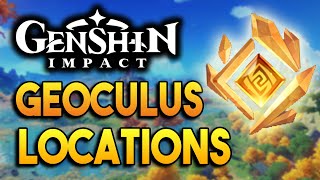 All Geoculus Locations 【Genshin Impact】 [upl. by Hluchy]