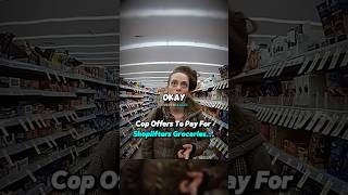 Cop offers to pay for shoplifters groceries bodycam policerescue entertainment shorts amazing [upl. by Eyssej]