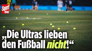 TennisballChaos im deutschen Fußball UltrasProteste erreichen nächste Sutfe [upl. by Eserehc]