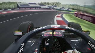 RB18 onboard hotlap at Red Bull Ring [upl. by Magdalena]