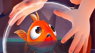 GOLDFISH GETS CAPTURED  I Am Fish Part 9  Pungence [upl. by Rekab152]