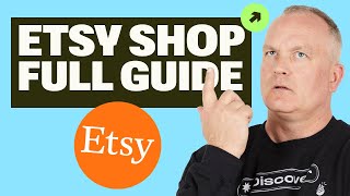 How to open an Etsy Shop for Beginners  2024 Print on Demand Guide [upl. by Nomrah]