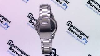 Часы Casio MTD1053D1A MTD1053D1AVEF  круговой обзор от PresidentWatchesRu [upl. by Aehta999]