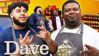 Big Narstie amp Big Zuu Clash Over Baked Beans  Big Zuus Big Eats  Dave [upl. by Skiest401]