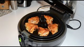 Tefal Actifry 2 in 1 Frying Juicy and Crispy Chicken Thighs [upl. by Eirollam]