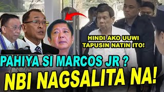 KAKAPASOK LANG  MARCOS JR SINUPALPAL NG NBI DIR P DUTERTE HINDI PWEDENG KASUHAN [upl. by Nibbor]