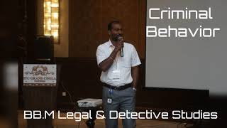 Types of Criminal BehaviorTamil [upl. by Ydok]