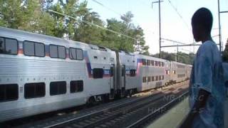 MUST SEE Amtrak amp MARC Trains  Odenton Station [upl. by Omsoc757]