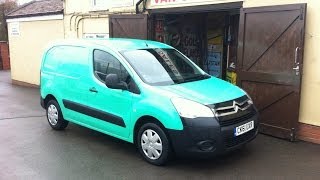 2011 CITROEN BERLINGO VAN REVIEW [upl. by Oleg467]