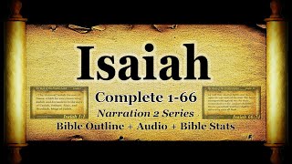 Holy Bible Book 23  The Prophet Isaiah  KJV Read Along HD 4K Audio Text Narration 2 [upl. by Pettifer]