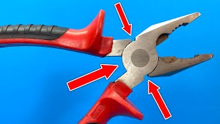 Few People Know About This Feature of Ordinary Pliers Pliers Tricks [upl. by Esir858]