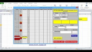 43Terminkalender in Excel selber erstellen Daten in Kalender eintragen [upl. by Ettenot]