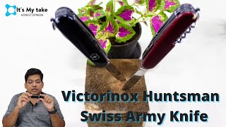 Are genuine Swiss Army Knife worth its cost  Victorinox huntsman 15 tools Swiss Army Knife TESTED [upl. by Marentic]