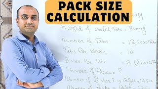 Pack Size Calculation [upl. by Garibull]