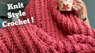 EASY Weekend Chunky Blanket 🧶 With Beginner Friendly Option 🤩 [upl. by Neitsabes710]