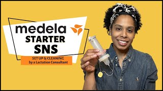 Medela Supplemental Nursing System  Medela Starter Supplemental Nursing System Tutorial [upl. by Ayotan]