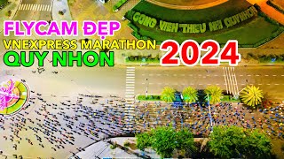 FLYCAM VNEXPRESS MARATHON QUY NHON 2024 [upl. by Zahc958]