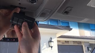 How to program your car garage door remote GMC Chevrolet Cadillac [upl. by Robertson]