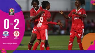 Determine Girls vs Simba Queens SC Highlights  2022 CAF Womens Champions League  MD 2 Group A [upl. by Nievelt]