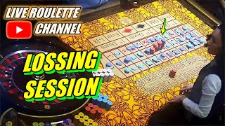 🔴 LIVE ROULETTE  💸 LOSSING SESSION In Casino Las Vegas 🎰 Exciting Play Exclusive ✅ 20231118 [upl. by Nydnarb]