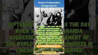 Swamiji Chicago Speech🇮🇳 swamivivekananda chicagospeech unknownfacts upsc ramakrishnamission [upl. by Gillman]