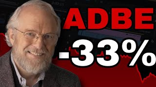 ADOBE STOCK IS CRASHING AND HERES EVERYTHING YOU NEED TO KNOW ADBE STOCK [upl. by Alfi]