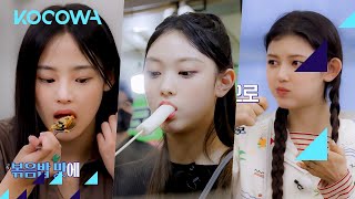 Mukbang quotNewJeans Code in Busanquot NewJeans Eating Show ENG SUB [upl. by Joya]