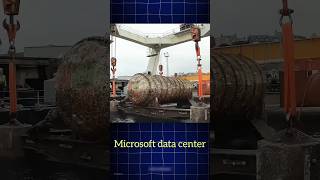 Under water Microsoft data centre…microsoft datacenter reelsforyou sciences technology shorts [upl. by Ynner800]