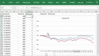 Gambling Simulator Excel Spreadsheet [upl. by Wavell]