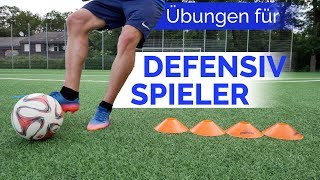 Besserer Abwehrspieler werden Übungen  Drills für die Defensive [upl. by Nancie]