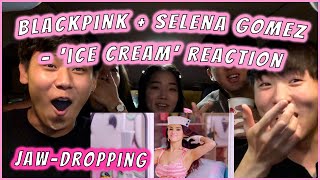 🤯 BLACKPINK  Ice Cream with Selena Gomez MV REACTION  best collab of the century [upl. by Deborah]