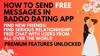 quotHow to Send Free Messages in Badoo Dating Appquot [upl. by Talbott]