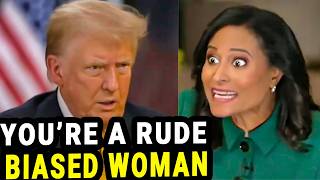 Trump ANNIHILATES Rude biased host in NBC interview [upl. by Hamrnand]