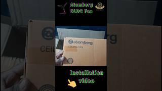 Atomberg BLDC Fan Unboxing  fan atomberg bldcfan trending [upl. by Eirrok]