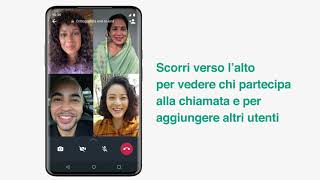 Come partecipare alle chiamate di gruppo su WhatsApp [upl. by Chute646]