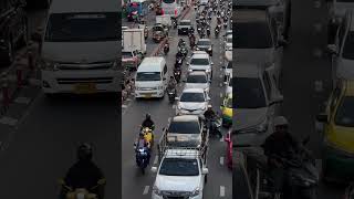 Traffic in Bangkok Thailand  November 9 2024 [upl. by Kawasaki435]