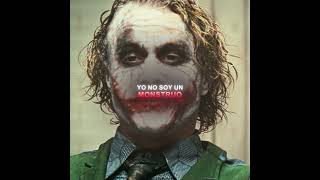 quotSolo soy hombre de palabraquot  Joker Edit Heath Ledger 4K60 Español Latino [upl. by Spooner]