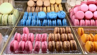 The famous doublelayer macaron—Maison fondée en 1862 LADURÉE Paristravel france food [upl. by Torry626]