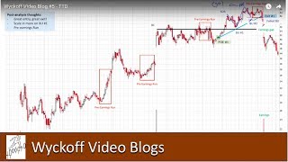 Wyckoff Video Blog 5  TTD [upl. by Fredel]